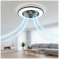  Plafon LED z wentylatorem VENTELUX 48W+15W 3CCT+RGB Kobi Windstar 