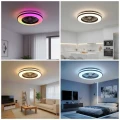  Plafon LED z wentylatorem VENTELUX 48W+15W 3CCT+RGB Kobi Windstar 
