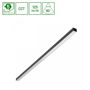 Lampa sufitowa natynkowa ALLDAY BASIC 30W/40W/50W 3CCT 230V 90st IP20 1503x42x37mm czarna Spectrum