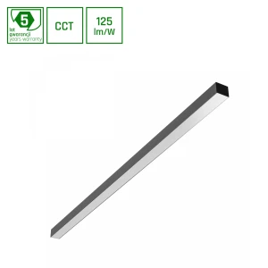 Lampa sufitowa natynkowa ALLDAY BASIC 20W/30W/40W 3CCT 230V 115st IP20 1203x42x37mm czarna Spectrum