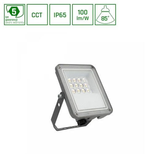 Naświetlacz LED 10W szary NOCTIS MAX CCT IP65 Spectrum