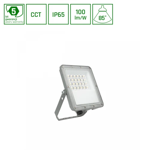 Naświetlacz LED 20W szary NOCTIS MAX CCT IP65 Spectrum