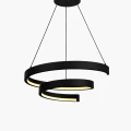 6032-0110 Lampa wisząca LED TOPPO czarna Aviano Lighting