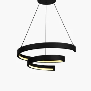 6032-0110 Lampa wisząca LED TOPPO czarna Aviano Lighting