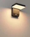 Kinkiet elewacyjny z czujnikiem ruchu LADIS LED 20W 984LM 3000K czarny IP65 W0471 MAXLIGHT