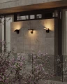 Kinkiet elewacyjny z czujnikiem ruchu LADIS LED 20W 984LM 3000K czarny IP65 W0471 MAXLIGHT