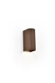 Kinkiet elewacyjny góra-dół BADIA LED 12W 331LM 3000K corten IP65 W0470 MAXLIGHT