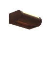 Lampa kinkiet elewacyjny regulowany SOLDEN LED 12W 453LM 3000K corten IP65 W0463 MAXLIGHT