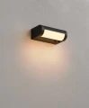 Lampa kinkiet elewacyjny regulowany SOLDEN 12W 453LM 3000K czarny IP65 W0462 MAXLIGHT