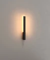 Lampa zewnętrzna kinkiet KAPRUN 6W 477LM 3000K czarny IP65 W0458 MAXLIGHT