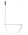 Lampa wisząca VICTORIA LED 30W 2179LM 3000K złota do salonu P0687 MAXLIGHT