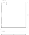 Lampa wisząca LONGI LED 48W 2595LM 3000K nad stół 200cm P0681 MAXLIGHT