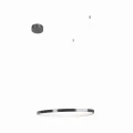 Lampa wisząca CAYENNE 60cm czarny LED 1420 LM 3000K do jadalni P0661D MAXLIGHT