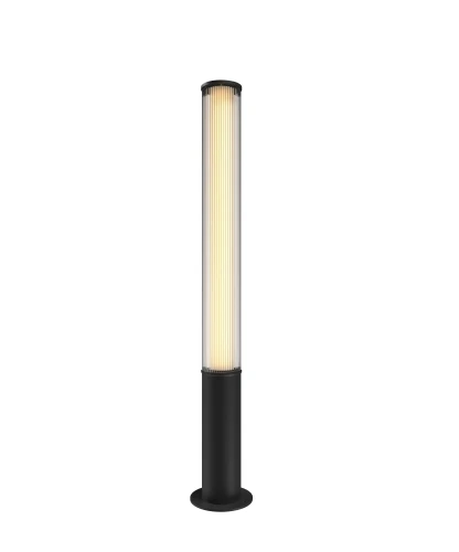 Słupek ogrodowy zewnętrzny GARDENIA LED 25W czarny IP65 105cm F0064 MAXLIGHT