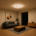 Plafon LED PIRIUS 80cm, 100W okrągły z pilotem 313522 Goldlux