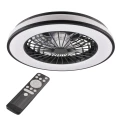 Plafon LED KENYA 48W (24W+24W) 3000-6500K + wentylator 15W z pilotem IR 325808 Goldlux