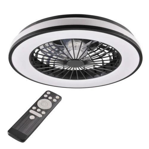 Plafon LED KENYA 48W (24W+24W) 3000-6500K + wentylator 15W z pilotem IR 325808 Goldlux