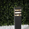 Lampa zewnętrzna TEKSAS stojąca 44cm grafit E27 316172 Goldlux