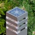 Lampa zewnętrzna TEKSAS stojąca 44cm grafit E27 316172 Goldlux