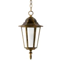 Lampa zewnętrzna LIGURIA wiszaca patyna E27 202178 Goldlux