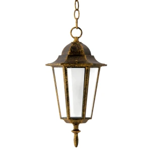 Lampa zewnętrzna LIGURIA wiszaca patyna E27 202178 Goldlux