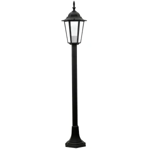 Lampa zewnętrzna LIGURIA stojąca 1m czarna E27 202185 Goldlux