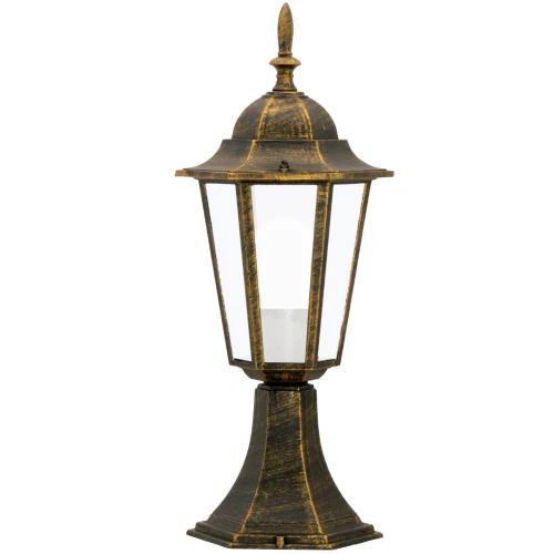 Lampa zewnętrzna LIGURIA niska patyna E27 201973 Goldlux