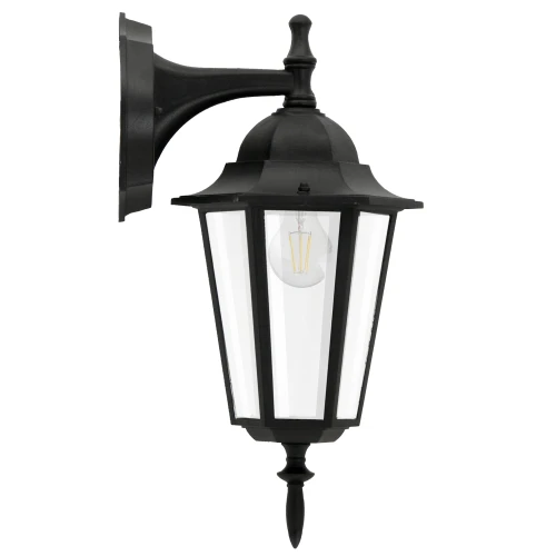 Kinkiet zewnętrzny LIGURIA dół czarny E27 201935 Goldlux