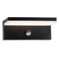 Kinkiet zewnętrzny LED TESA Q PIR czarny 4000K 324054 Goldlux