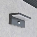Kinkiet zewnętrzny LED TESA Q PIR czarny 4000K 324054 Goldlux