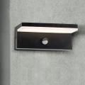 Kinkiet zewnętrzny LED TESA Q PIR czarny 4000K 324054 Goldlux