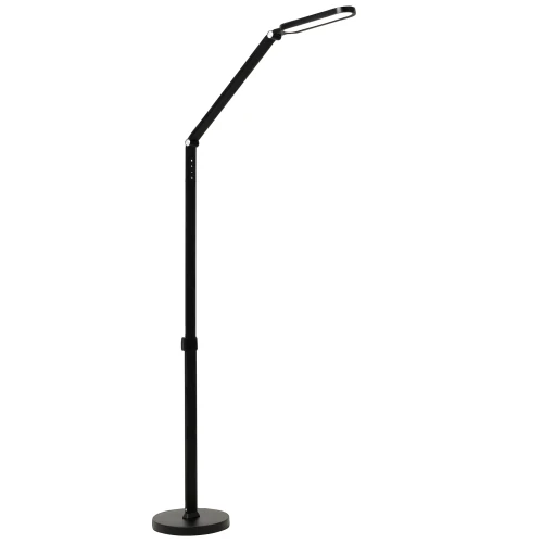 Lampa biurkowo podłogowa LED FERRARA 13W 164cm 3000K~6000K czarna IP20 – 325006 Goldlux