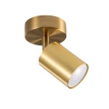 Oprawa ścienno sufitowa GOLDI 1xGU10 złota IP20 – 327253 Goldlux