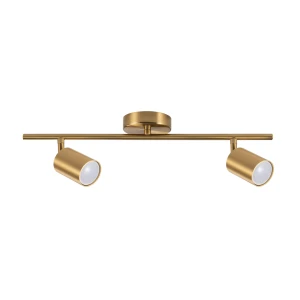 Oprawa listwa ścienno sufitowa GOLDI 2xGU10 50cm złota IP20 – 327260 Goldlux