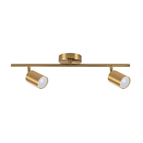 Oprawa listwa ścienno sufitowa GOLDI 2xGU10 50cm złota IP20 – 327260 Goldlux