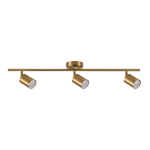 Oprawa listwa ścienno sufitowa GOLDI 3xGU10 75cm złota IP20 – 327277 Goldlux