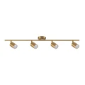 Oprawa listwa ścienno sufitowa GOLDI 4xGU10 90cm złota IP20 – 327284 Goldlux