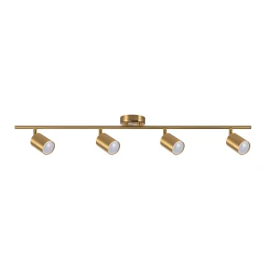 Oprawa listwa ścienno sufitowa GOLDI 4xGU10 90cm złota IP20 – 327284 Goldlux