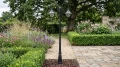 Wysoka zewnętrzna lampa stojąca K-8132 czarna z serii BOSTON | KAJA