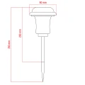 Lampa owadobójcza LED solarna 2 w 1, LUMIO MKE012