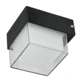 Lampa solarna zewnętrzna, 2 W, 300 lm, 3000/6000 K, IP65, czarna DPM