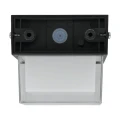 Lampa solarna zewnętrzna, 2 W, 300 lm, 3000/6000 K, IP65, czarna DPM