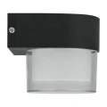 Lampa solarna zewnętrzna, 2 W, 300 lm, 3000/6000 K, IP65, czarna DPM