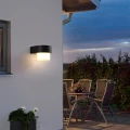 Lampa solarna zewnętrzna, 2 W, 300 lm, 3000/6000 K, IP65, czarna DPM