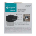Lampa solarna zewnętrzna, 2 W, 300 lm, 3000/6000 K, IP65, czarna DPM