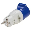 Adapter kempingowy CEE/Uni-Schuko, 16 A, IP44 ADK001