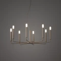 Lampa wisząca żyrandol ORTO beżowy 8xE14 12525 Nowodvorski