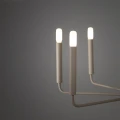 Lampa wisząca żyrandol ORTO beżowy 8xE14 12525 Nowodvorski