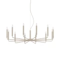Lampa wisząca żyrandol ORTO B beżowy 12xE14 12526 Nowodvorski