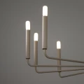 Lampa wisząca żyrandol ORTO B beżowy 12xE14 12526 Nowodvorski